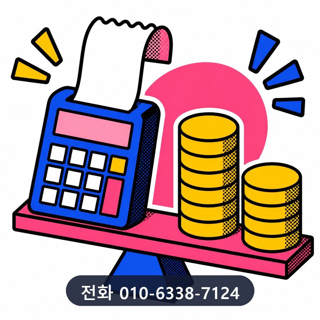 춘천 카드깡 수수료 안내 이미지 · 문의 010-6338-7124